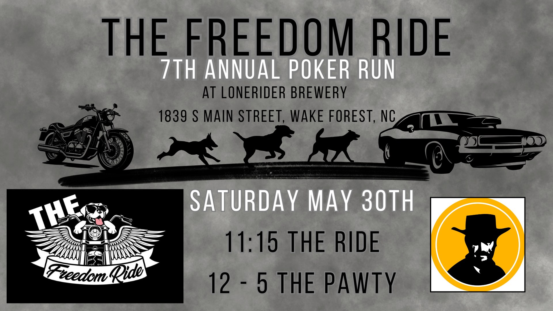 The Freedom Ride at Lonerider Wake Forest