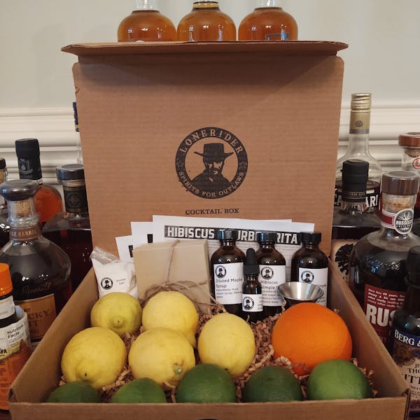 Lonerider Spirits “Trick or Treat – Bundled Bourbon Cocktail Box” for October