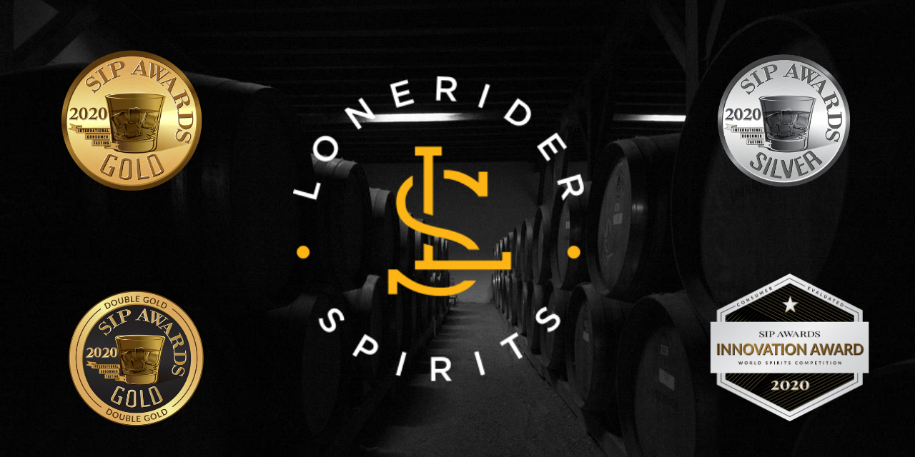 LONERIDER SPIRITS AWARDED FIVE MEDALS AT THE SIP AWARDS  INTERNATIONAL SPIRITS COMPETITION – Lonerider Spirits