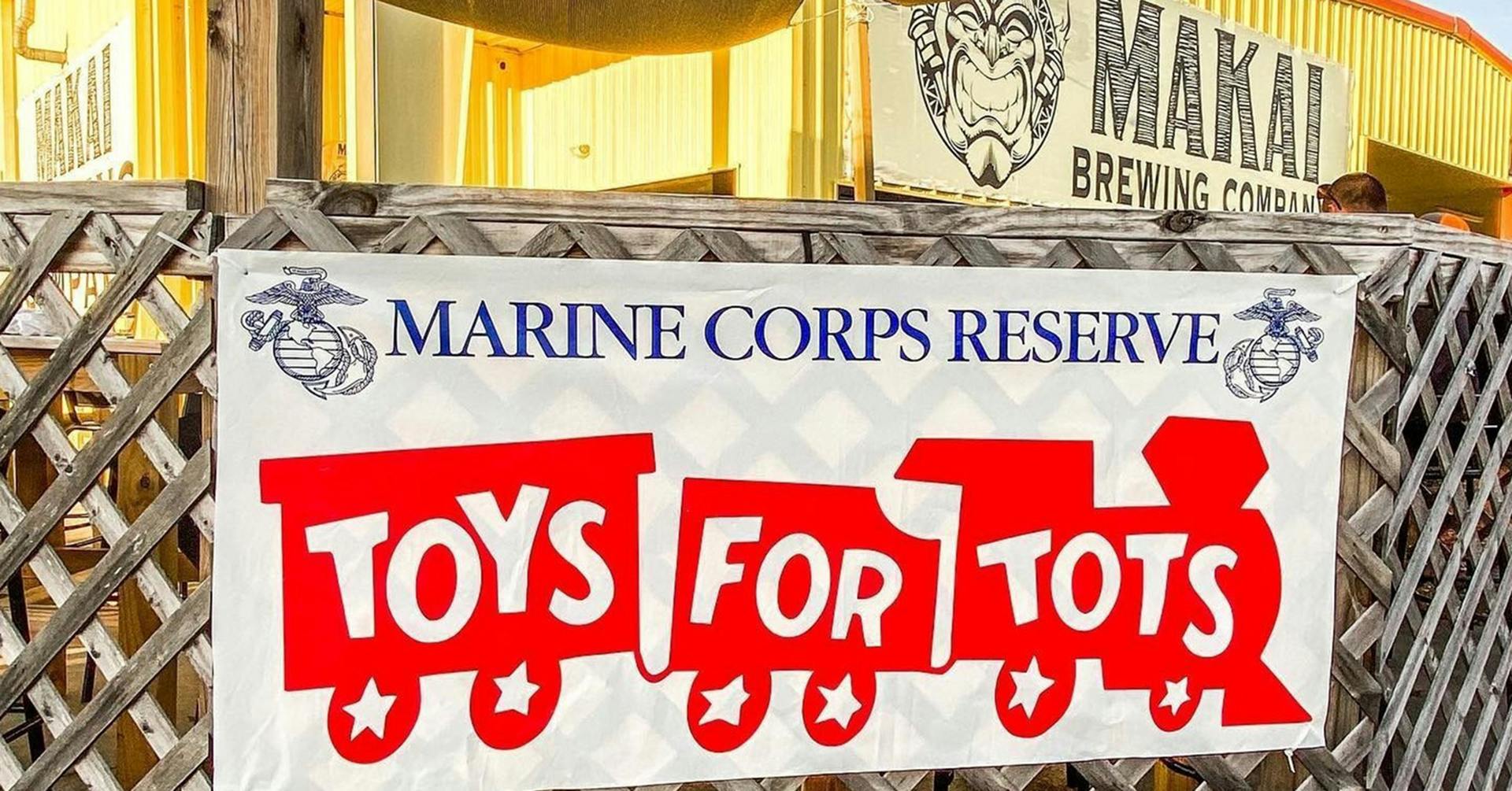 Toys for tots banner
