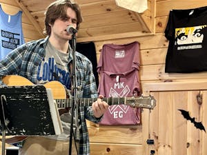 AJ Halsey performing live at Minor Key Brewing