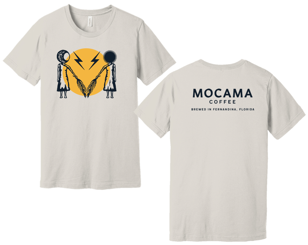 134283 Mocama Coffee - Mocama Ne wshirt vintage white web mockup
