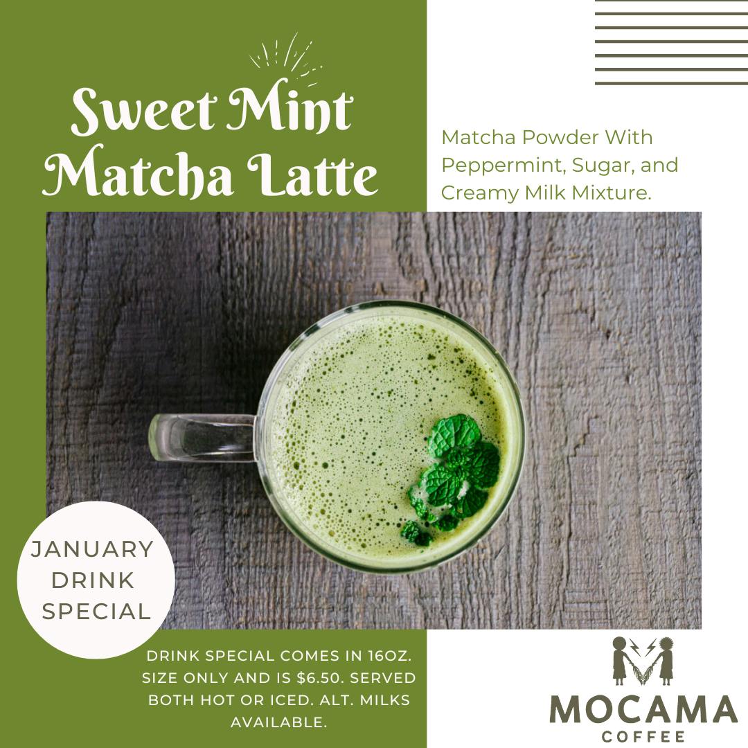 January Drink special matcha (Instagram Post (Square))