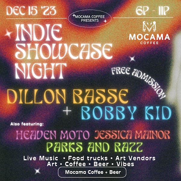 Indie Showcase Night hosted by Mocama Coffee