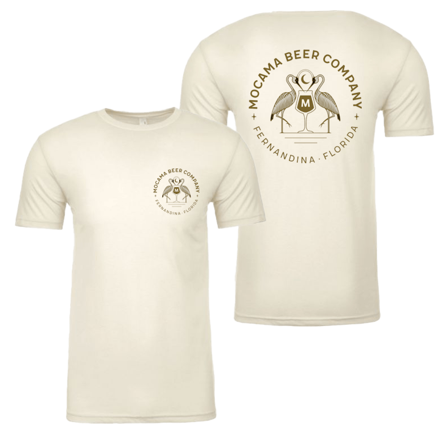 natural EGRETS tee