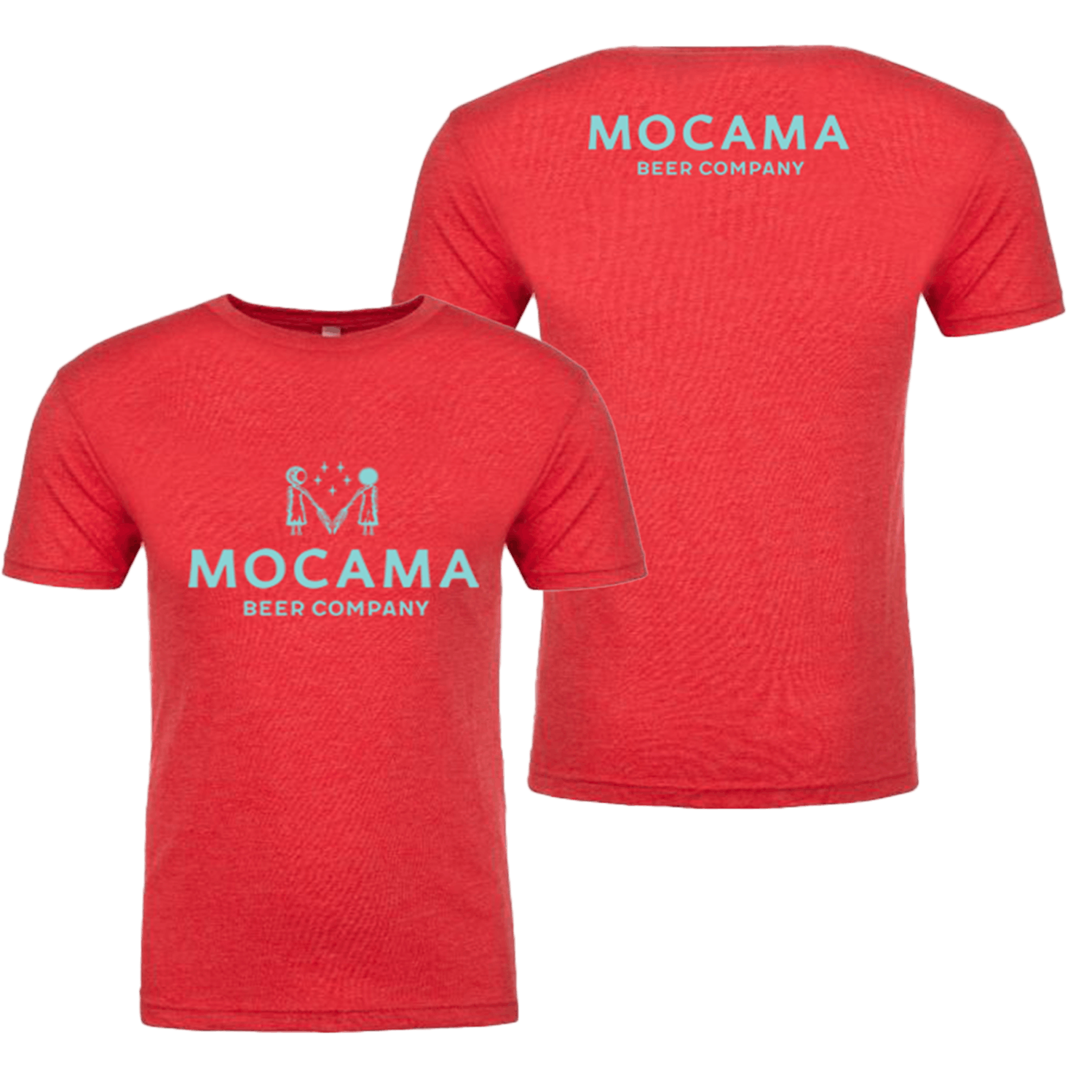 vintage red MOCAMA tee