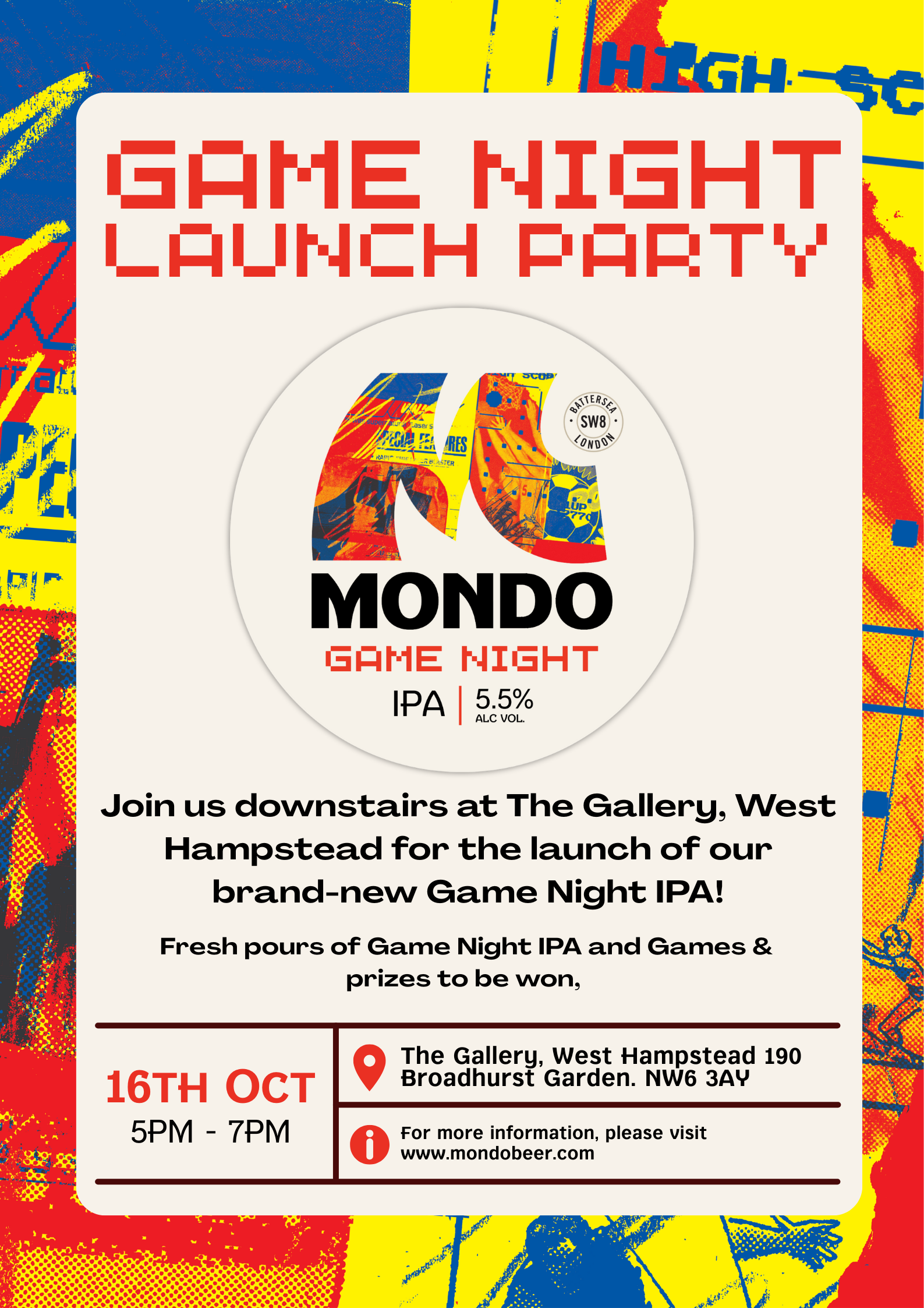 Game Night Launch Party at The Gallery