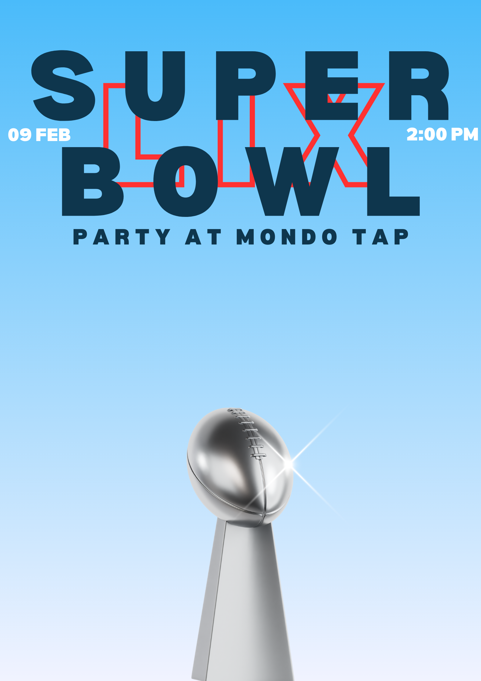 Superbowl Sunday at Mondo Tap!