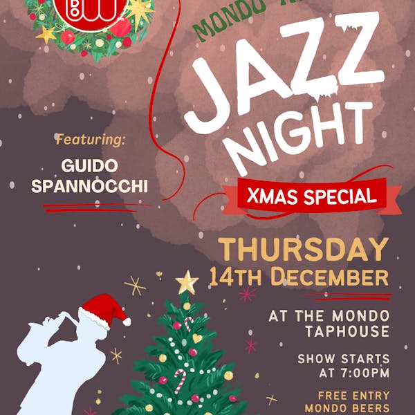 Jazz Night at Mondo Taproom (XMAS SPECIAL)