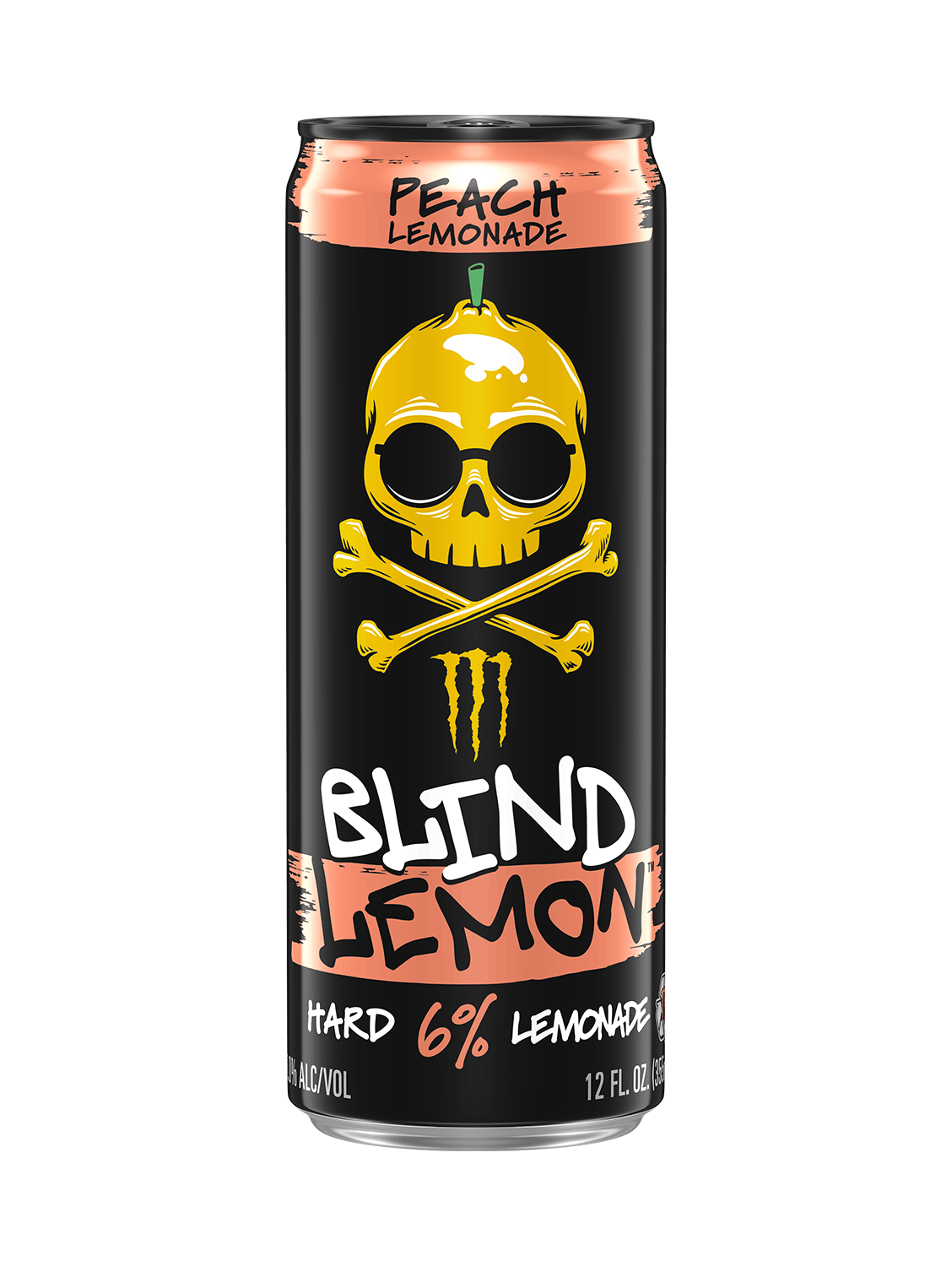 Blind Lemon Peach Lemonade 12oz can