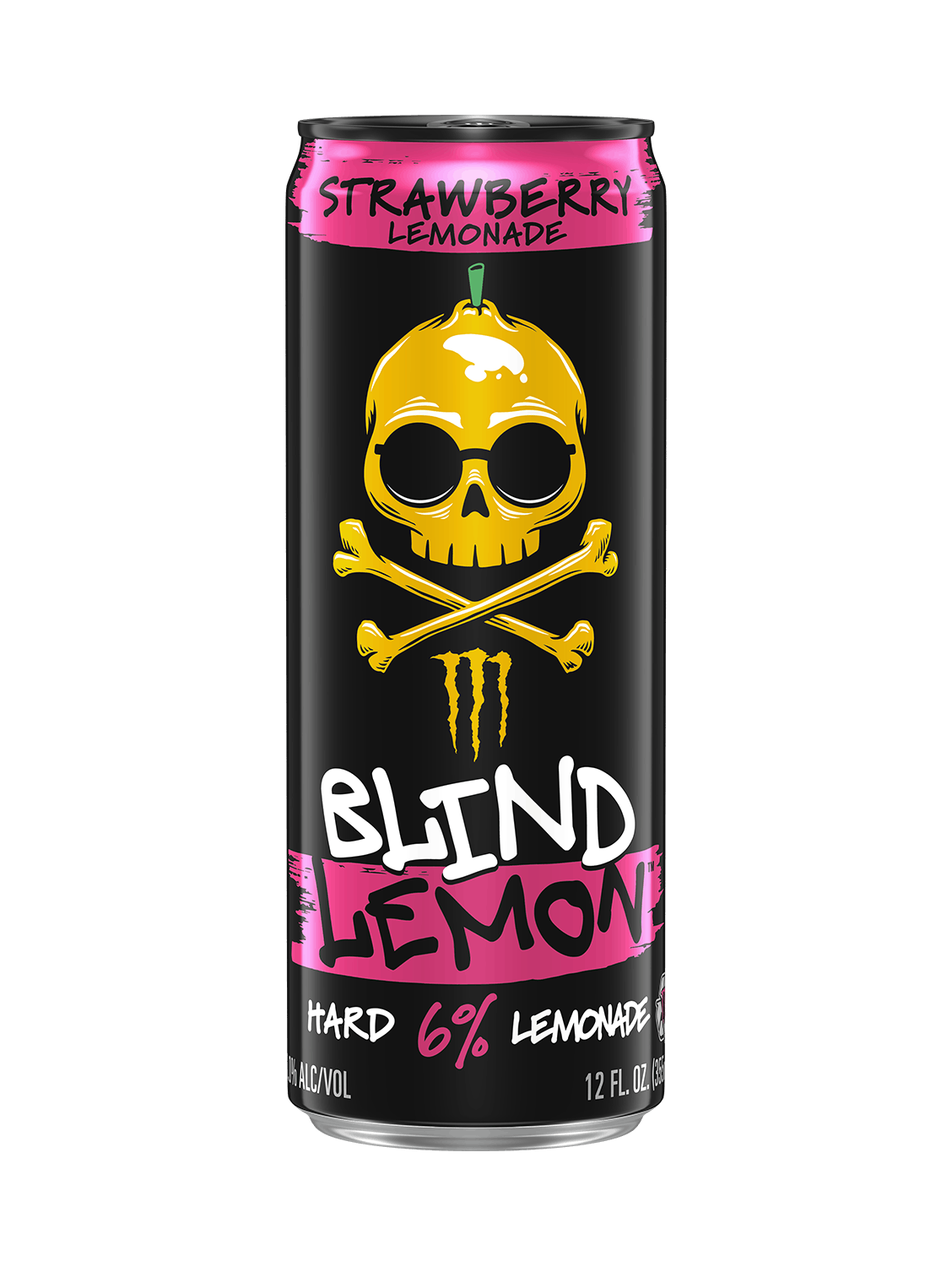 Blind Lemon Strawberry Lemonade 12oz can