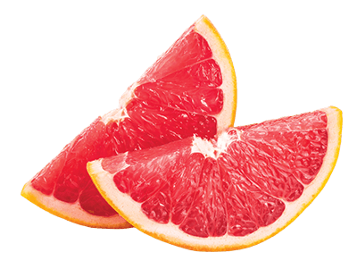 grapefruit wedges