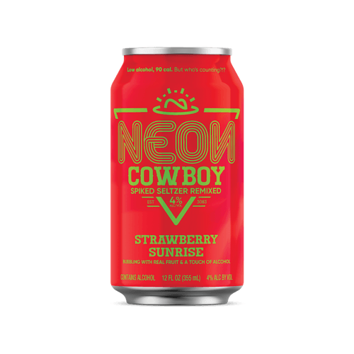 Red Neon Cowboy can