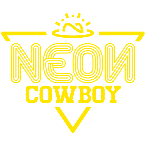 yellow Neon Cowboy logo