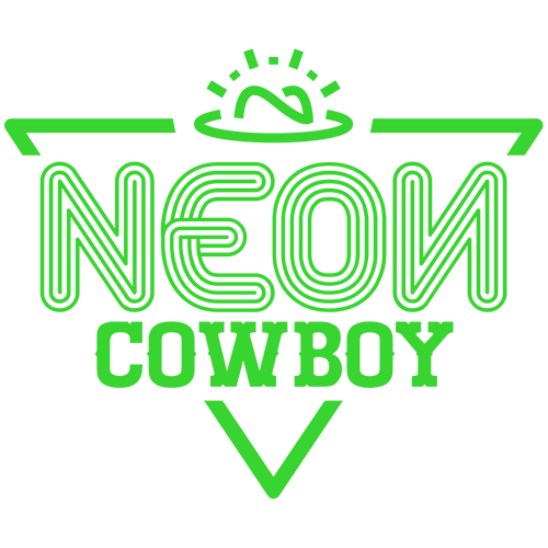green Neon Cowboy logo