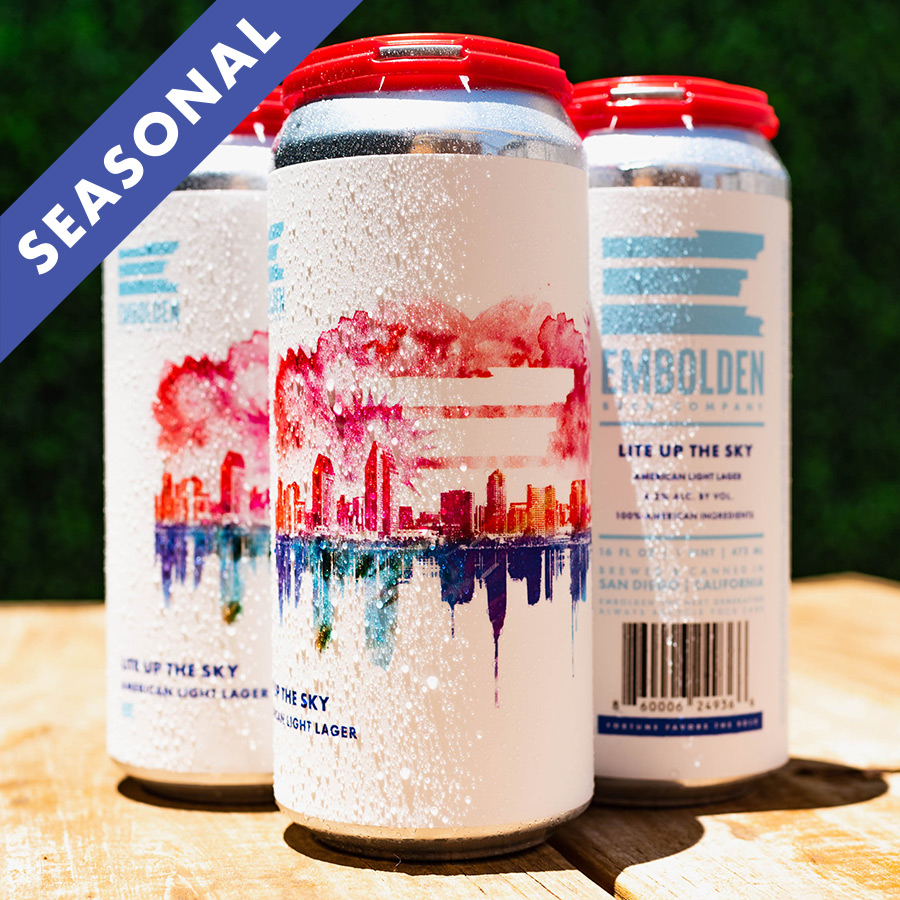 Lite Up The Sky - American Lite Lager