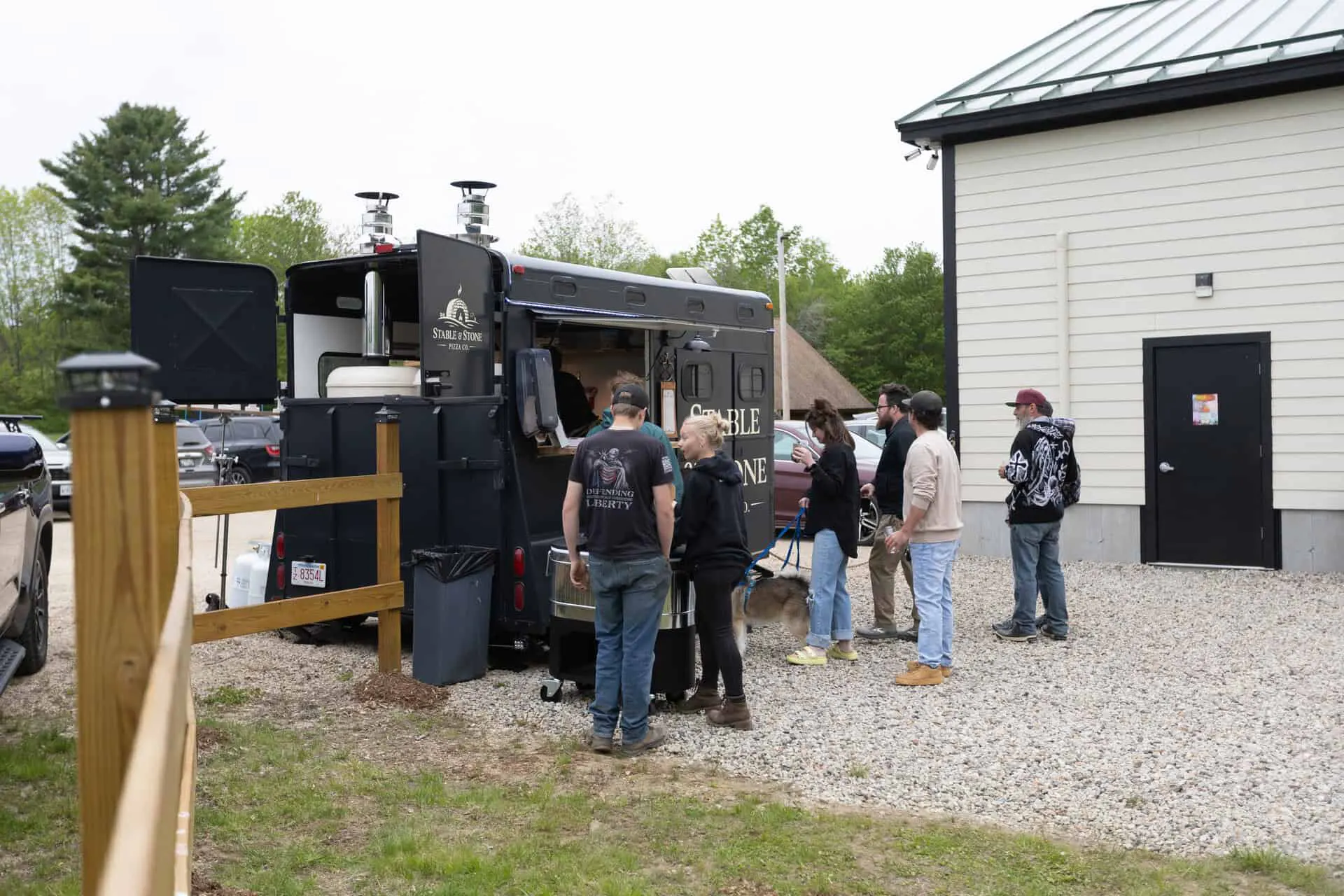 food truck at on a plain brewing