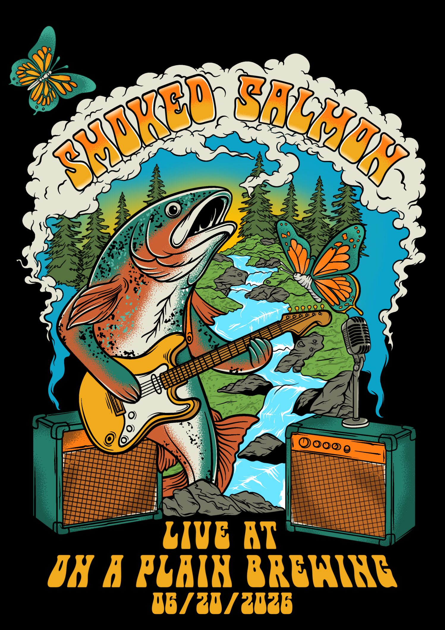 Smoked Salmon garden party with Smokin Phil’s BBQ- Father’s Day Weekend