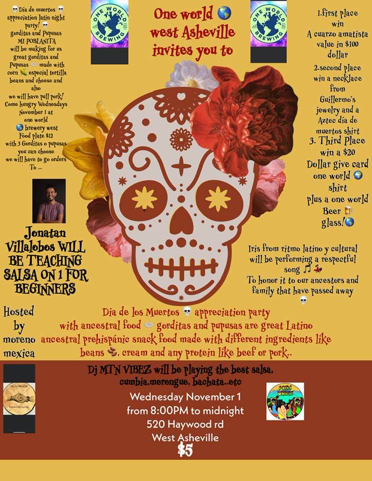 Dia De Los Muertos Latin Night