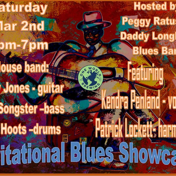 Invitational Blues Showcase hosted by Peggy Ratusz featuring Kendra Penland & Patrick Lockett