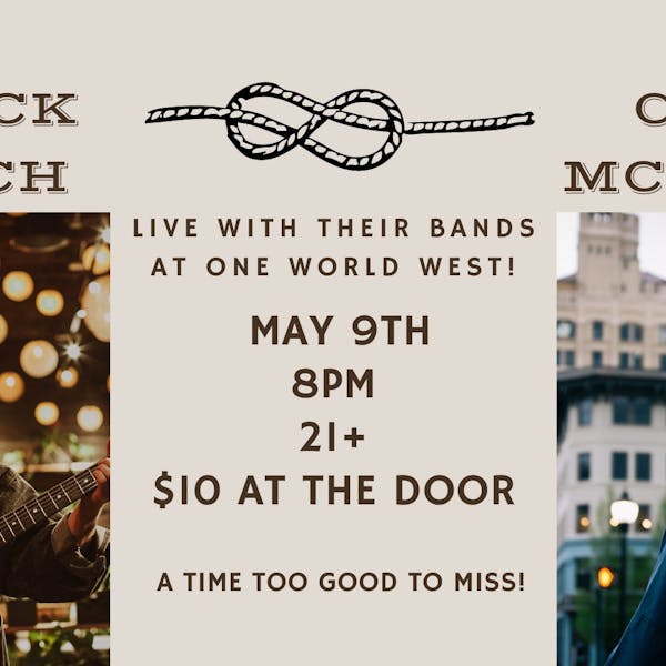 Chris McGinnis & Patrick French Live With Their Bands