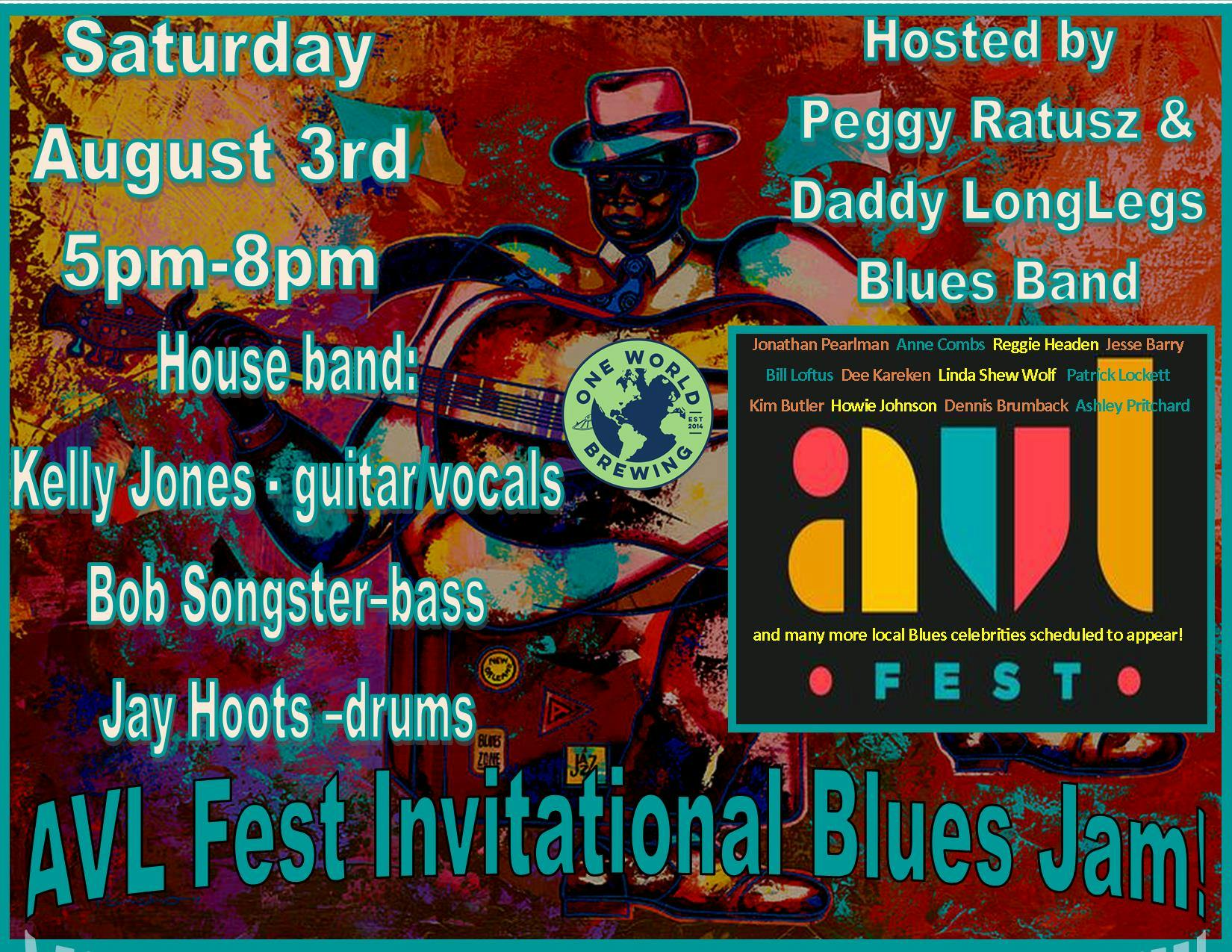 AVL Fest Invitational Blues Jam hosted by Peggy Ratusz & Daddy Long ...