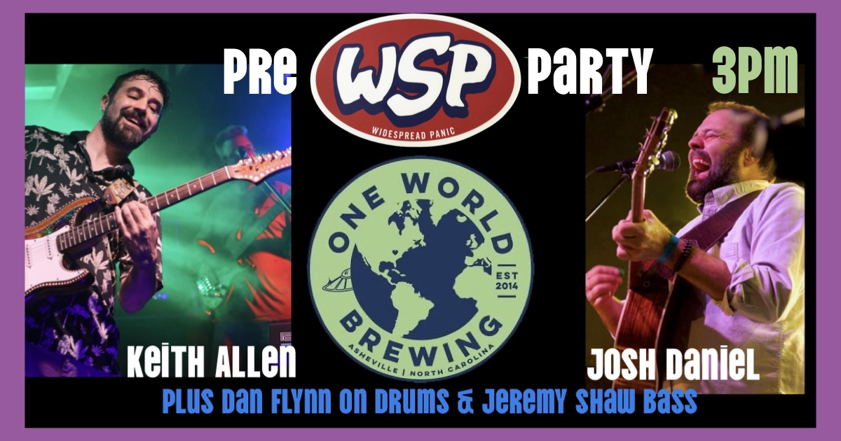 Pre-Panic Party w/ Josh Daniel & Keith Allen