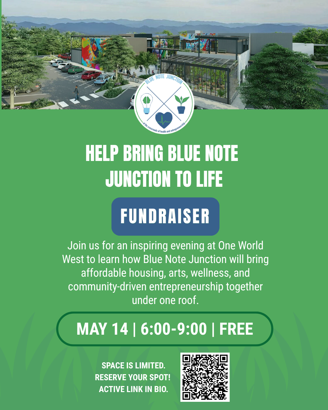Help Bring Blue Note Junction to Life- Community Night