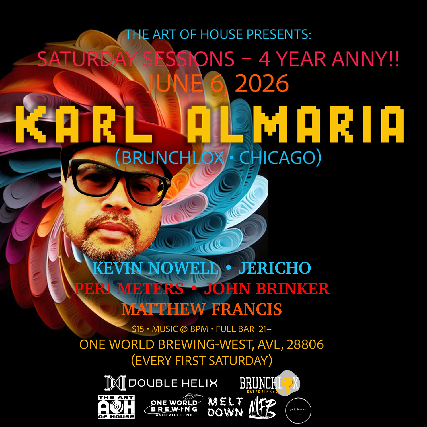June Saturday Sessions DJ Dance Party hosted by Art of House Collective ft. Karl Almaria