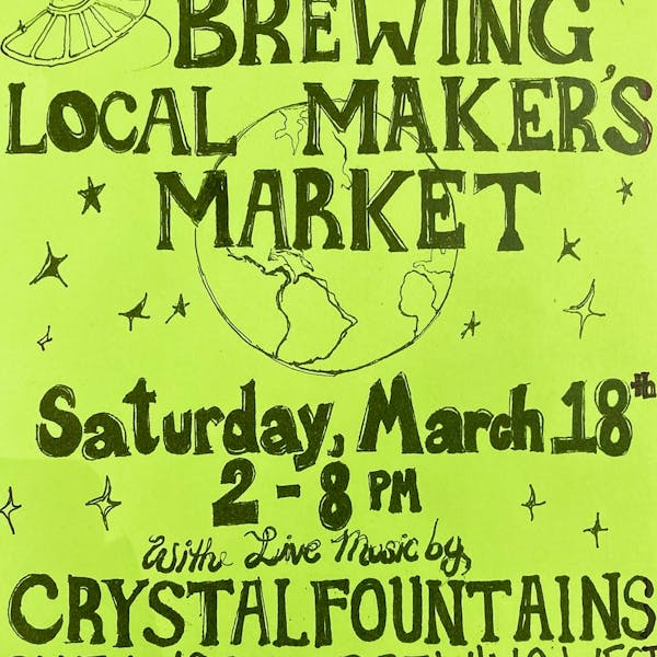 One World Brewing Spring Local Makers Market