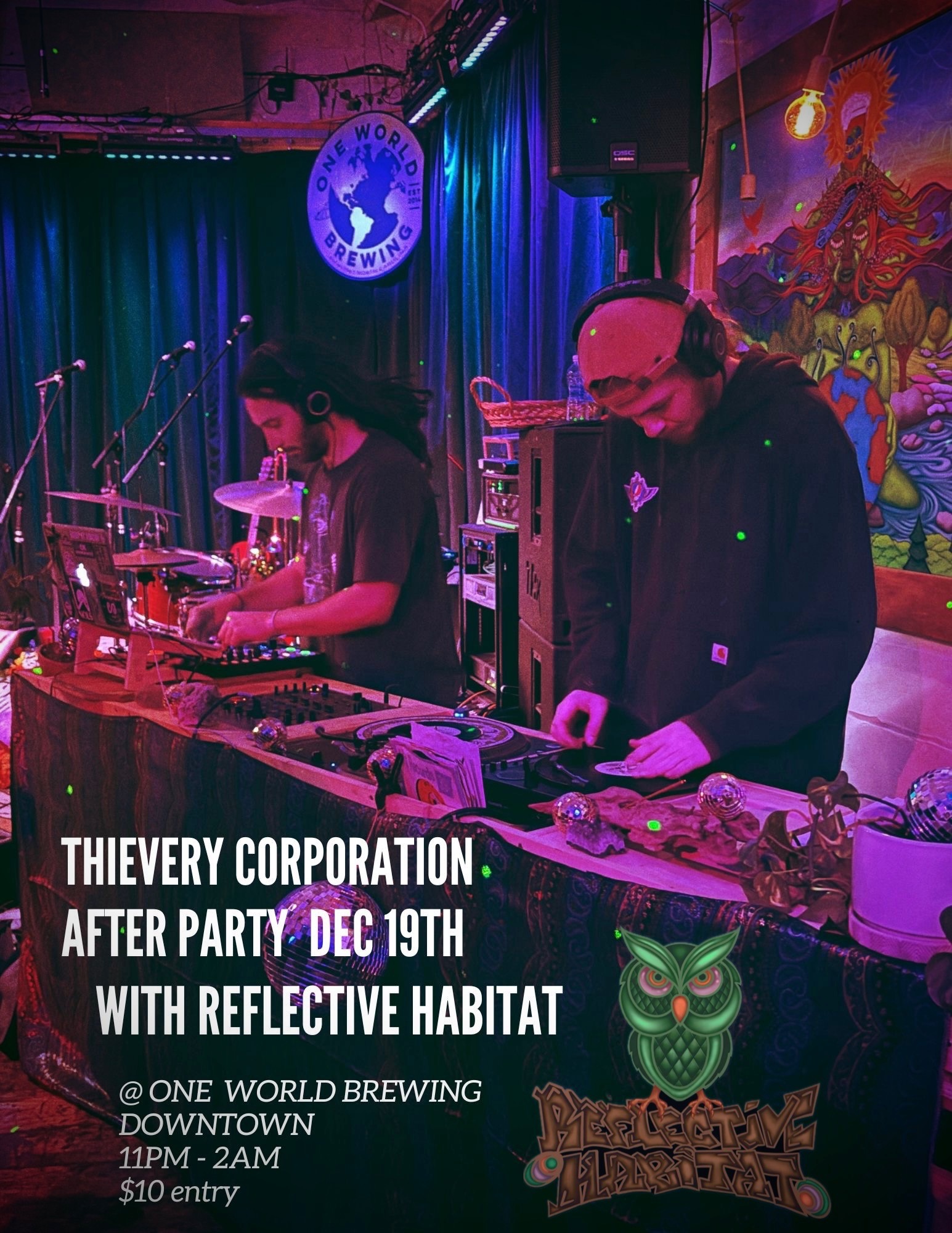 thievery corporation after party