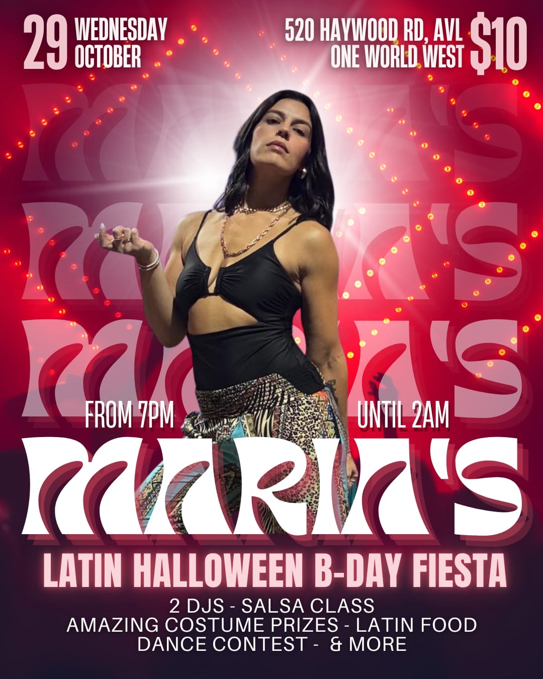Maria's latin night b-day