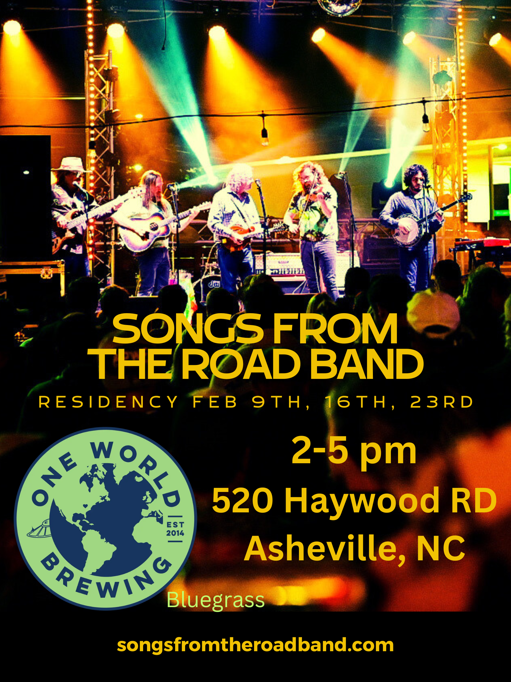 Songs from the road band sunday