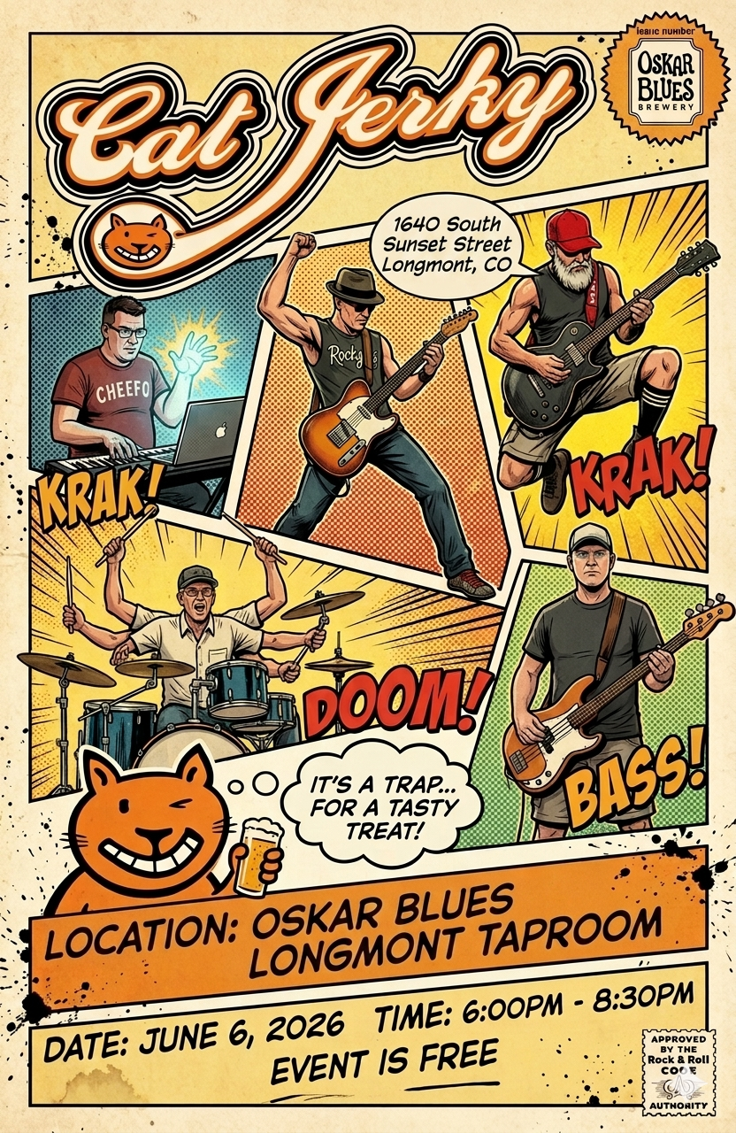 Live Music – Cat Jerky