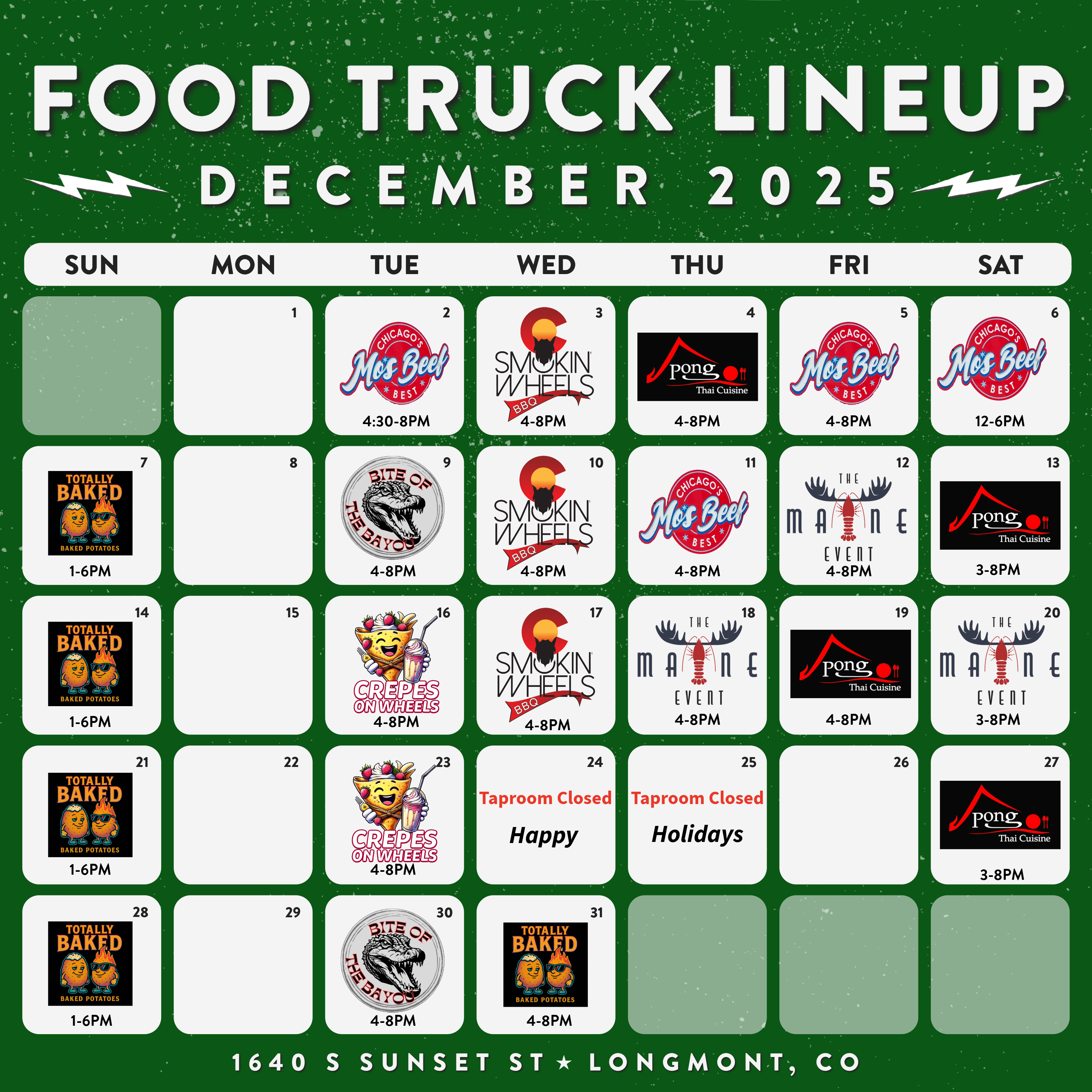Longmont Food Trucks – December 2025