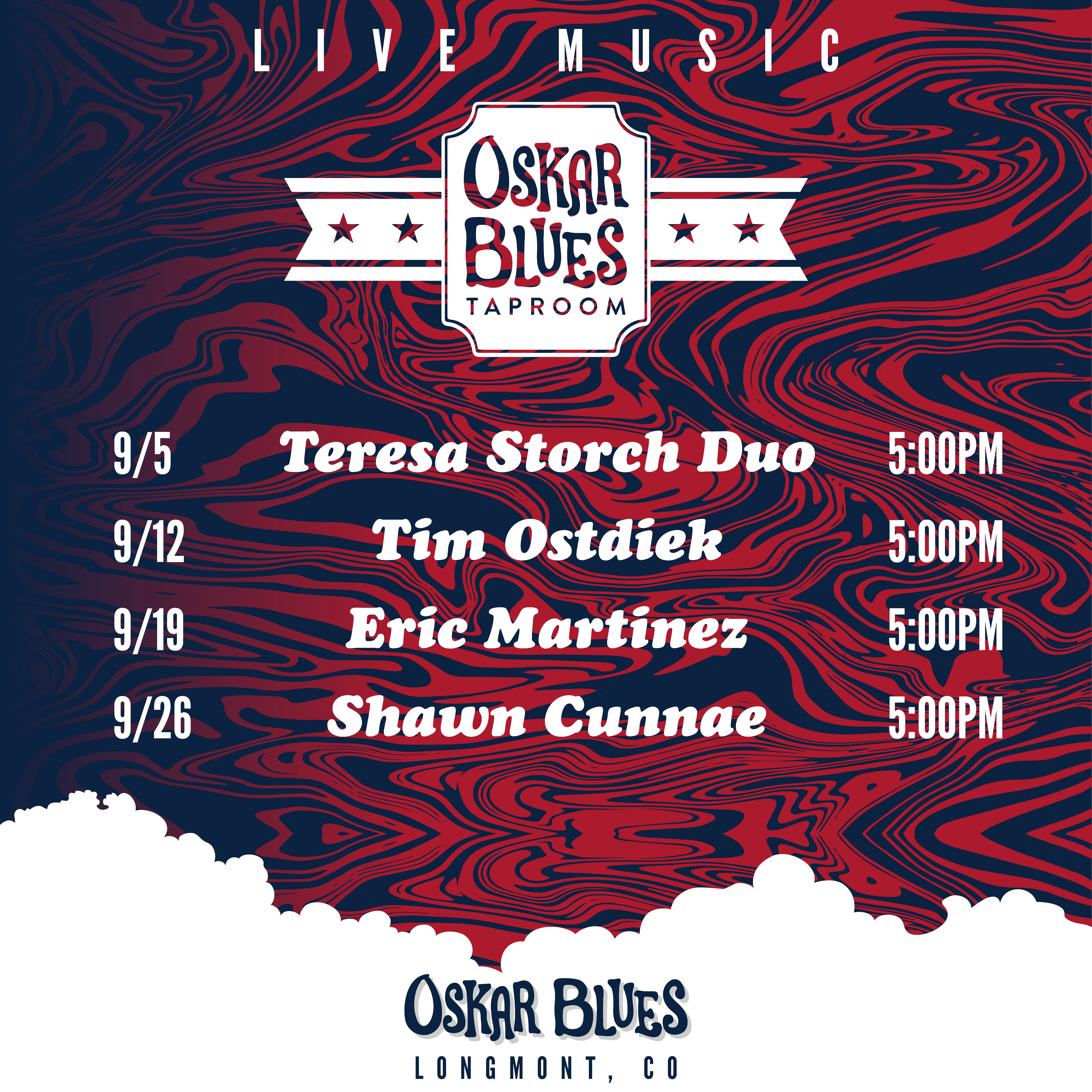 September 2024 Longmont Live Music Schedule