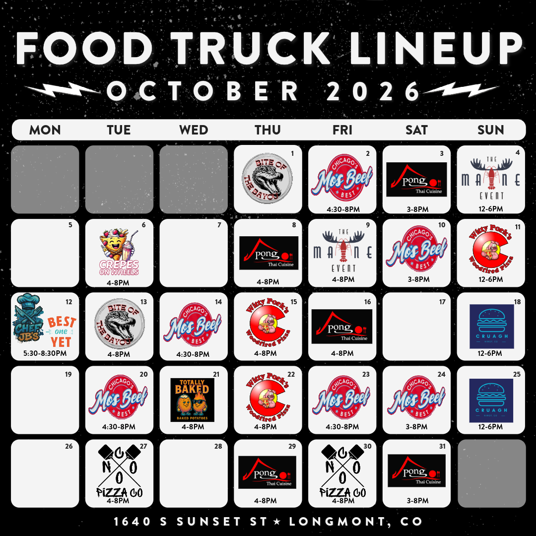Longmont Food Trucks – October 2026