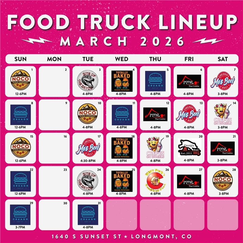 Longmont Food Trucks – March 2026
