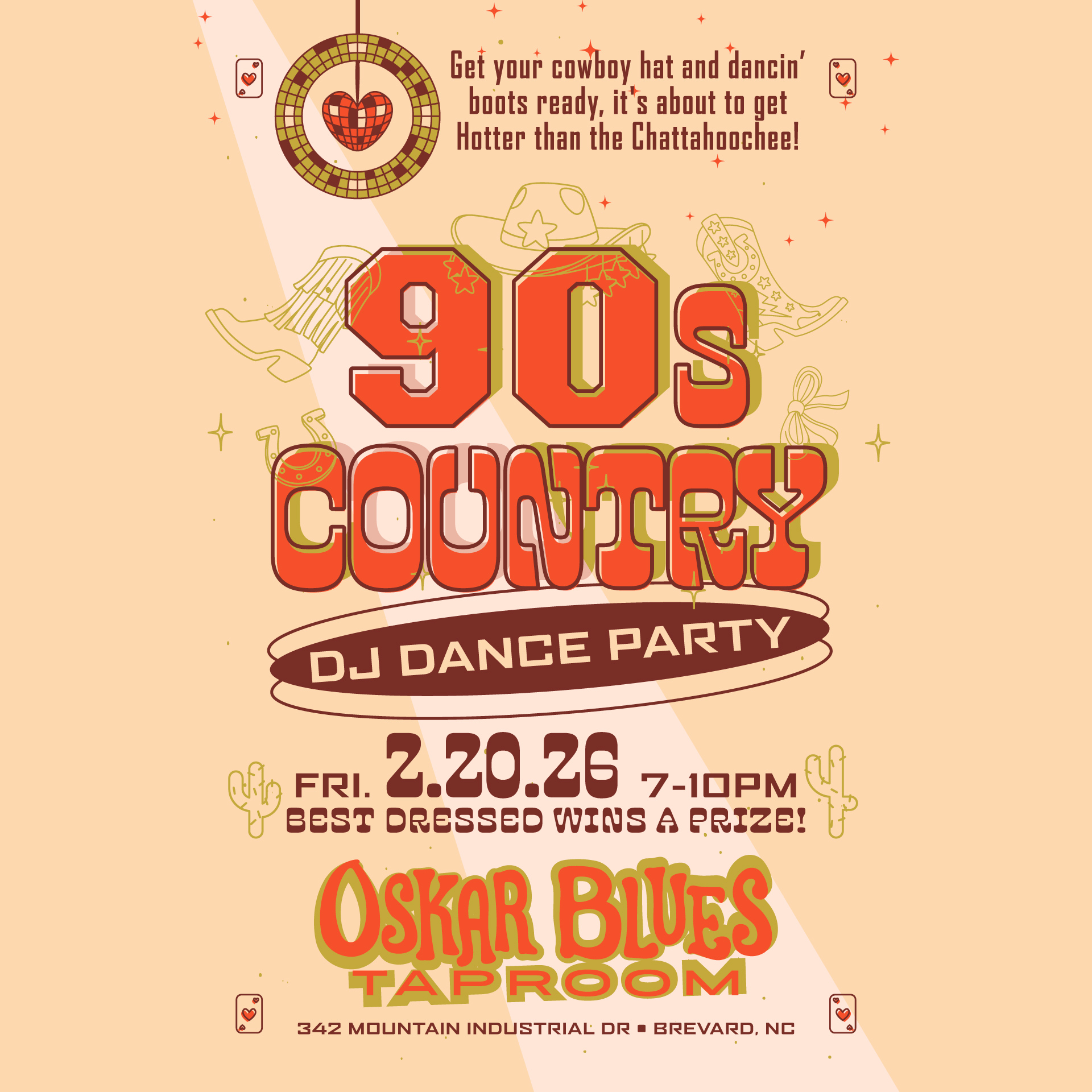 90’s Country DJ Dance Party