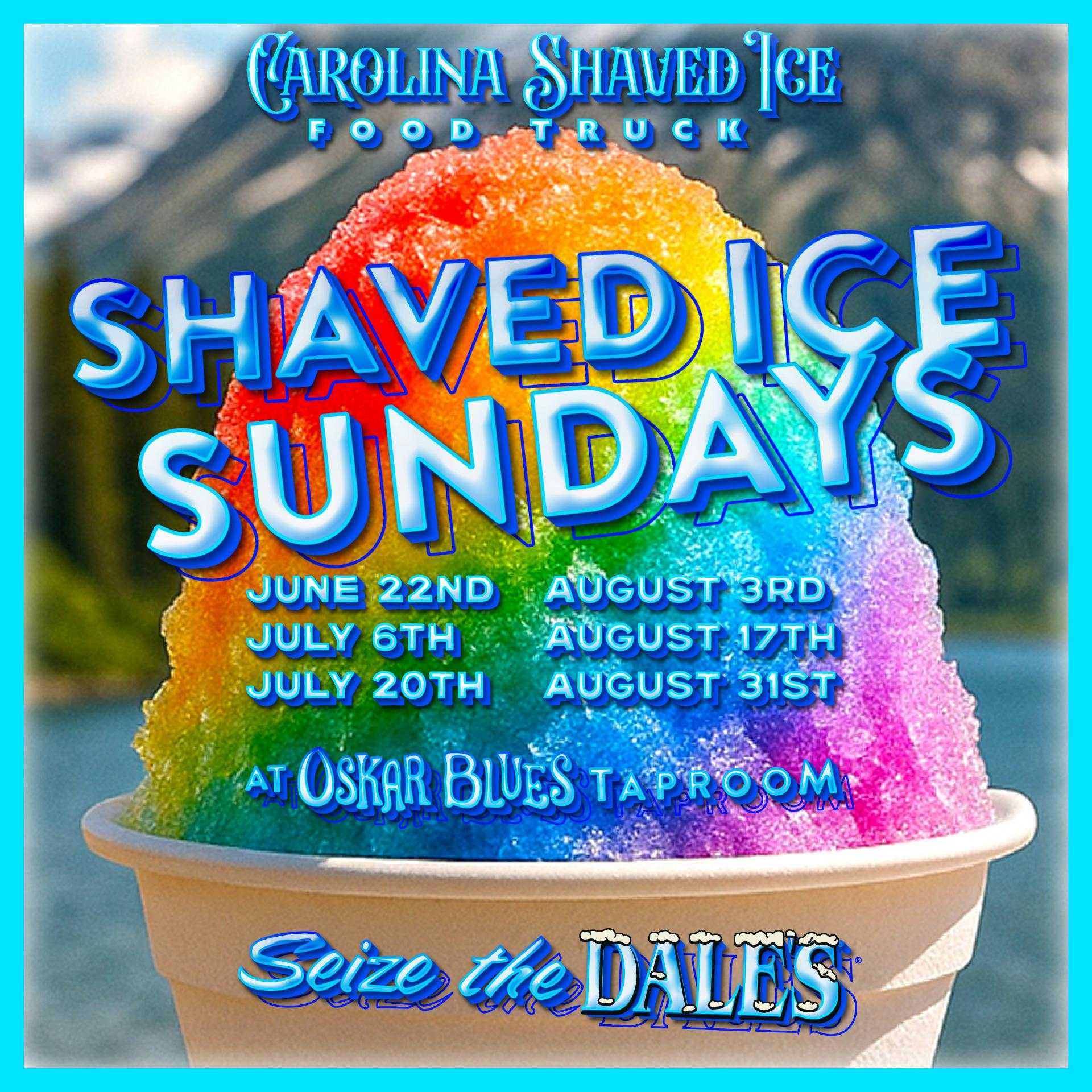 Summer Shaved Ice Sundays Oskar Blues Brewery summer-shaved-ice-sundays-oskar-blues-brewery