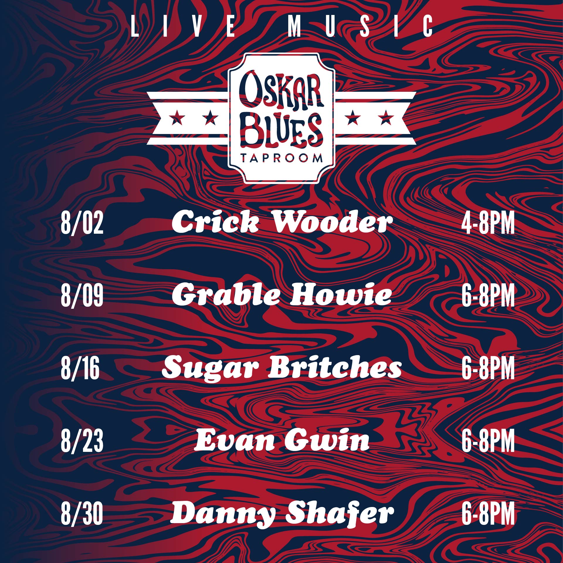 Longmont Live Music – August 2025