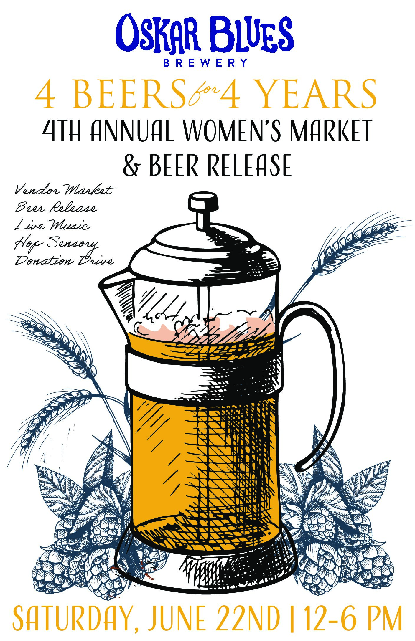 Women's Market & Beer Release