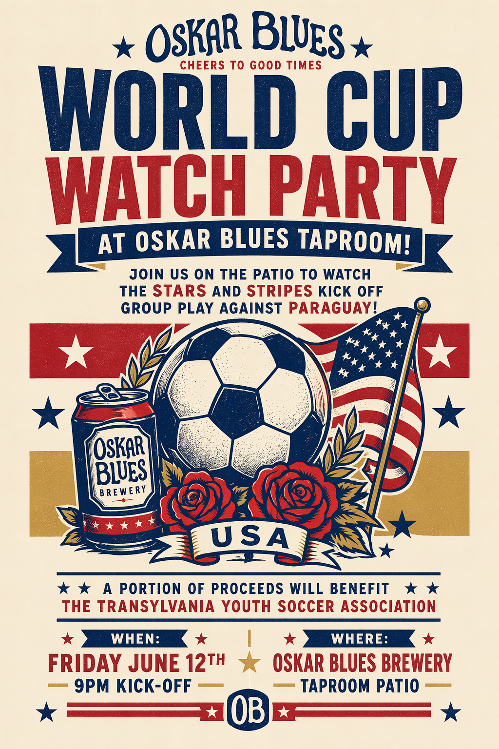 World Cup Watch Party – USMNT vs Paraguay