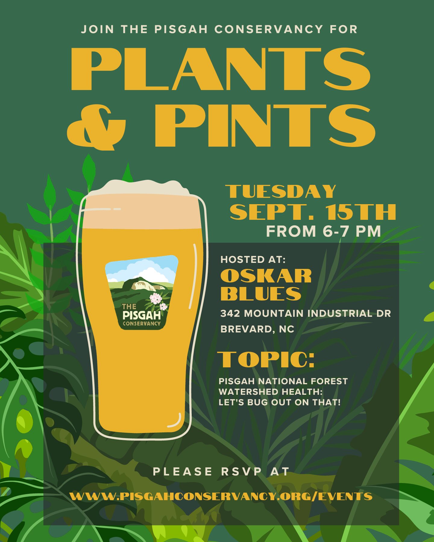 Plants and Pints – September