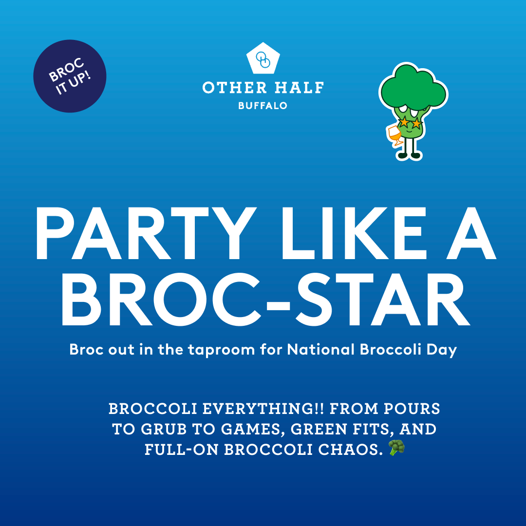 Party Like A Broc Star Party Flyer