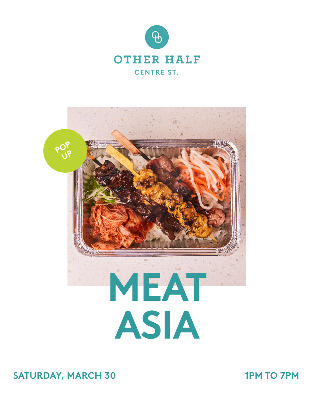 Meat Asia Pop-up Flyer