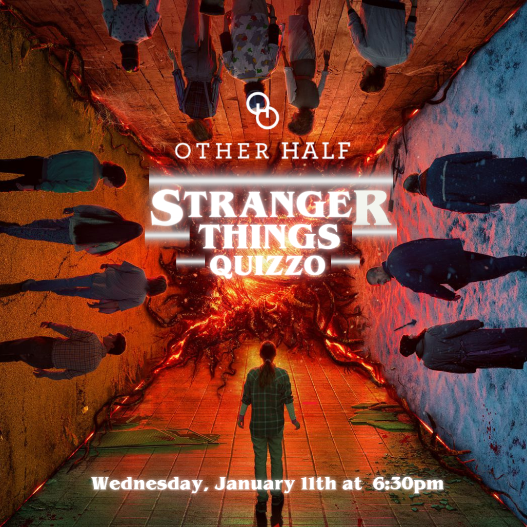 stranger things trivia flyer