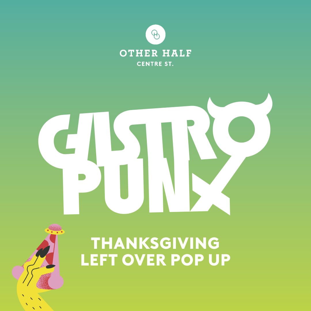 Gastopunx Thanksgiving left over pop-up flyer