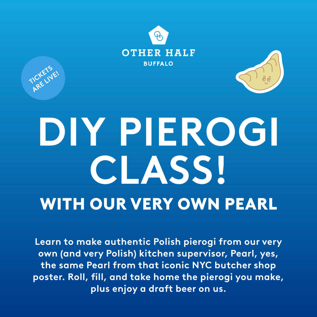 DIY Pierogi class flyer