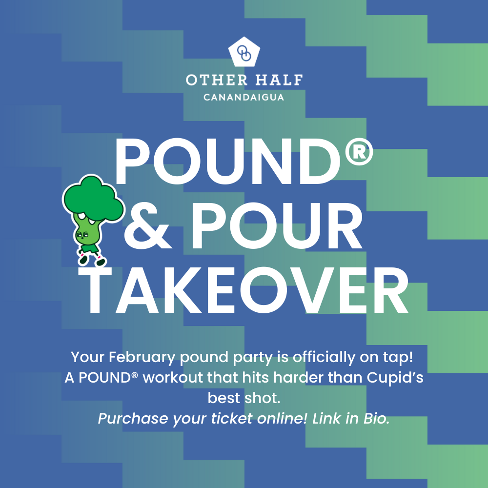 Pound and Pour Fitness event
